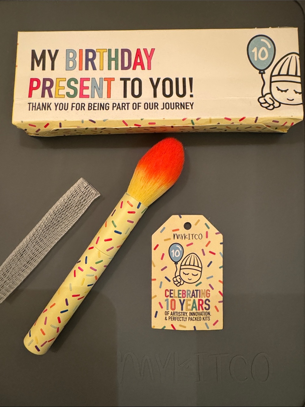 MYKITCO Birthday Candle Brush – Limited Edition